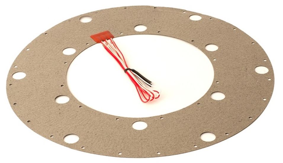 Plana circular de mica